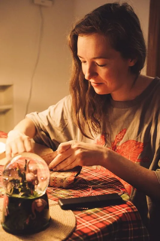 Этот Новый год 🎄и я 😳😄 Но в окружении любимок, благодаря которым праздник есть и имеет смысл 💚💚💚