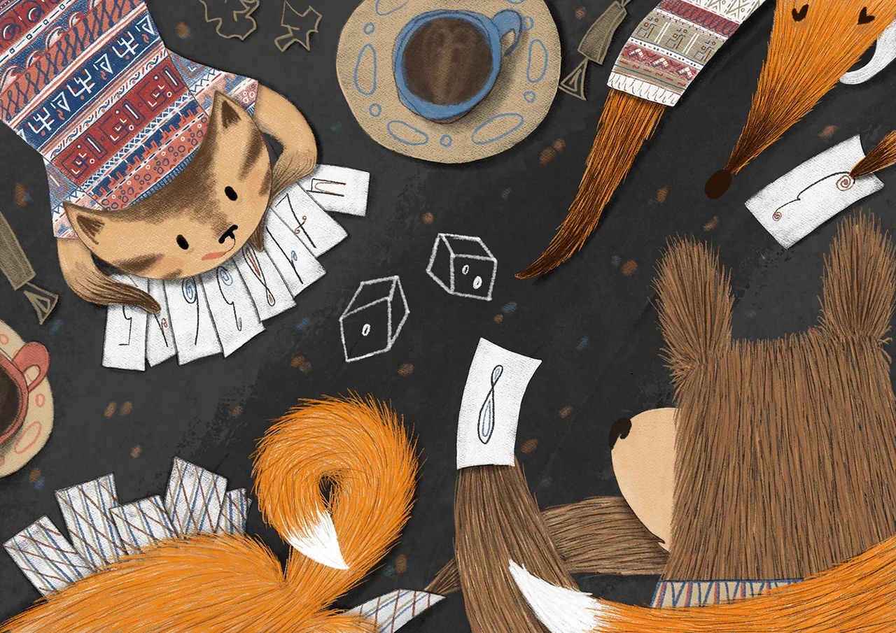 Настольные игры с семьёй / Family board game